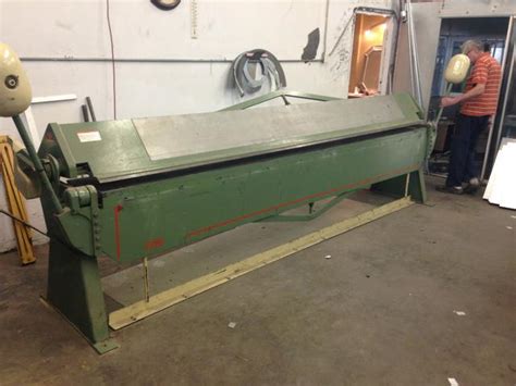 10 sheet metal brake|10 foot metal brake used.